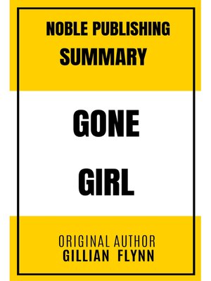 cover image of Summary of Gone Girl by Gillian Flynn